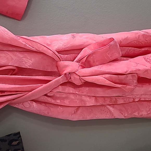 GOLD LABEL Victoria's Secret Vintage VS Robe M/L Silky - Picture 15 of 16